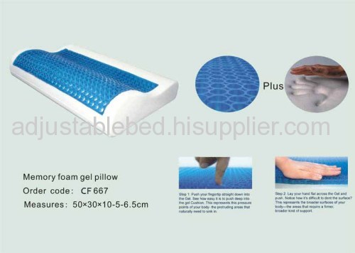 CF667 PU Memory foam gel seat pillow