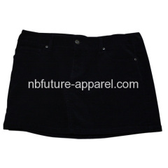 Ladies Short Woven Skirt