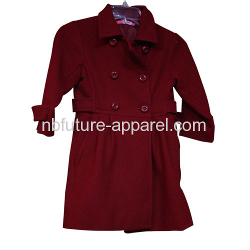 Children Red Coat