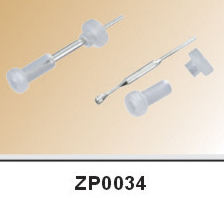 Double-head F plastic core