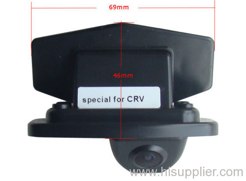 Waterproof Rearview Car Camera,5 METERS AV CABLE,170 Degree,Mirror,Night Vision,special for HONDA CRV,NTSC system only