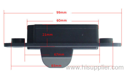 Waterproof Rearview Car Camera,5 METERS AV CABLE,170 Degree,Mirror,Night Vision,special for ELANTRA,NTSC system only