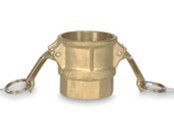 Brass quick coupling