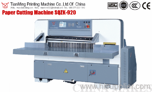 Paper Cutting Machine SQSK-920 (China)