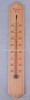 Wooden thermometer