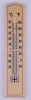 In/Outdoor And Garden Thermometer-Wooden