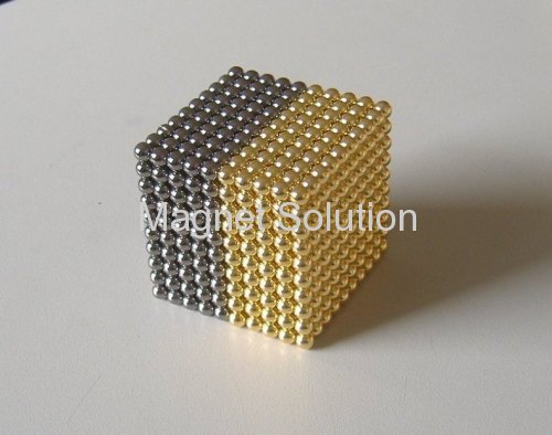 color neodymium sphere magnets