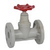 PPH flanged globe valve,flange globe valve,plastic globe valve