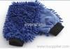 One side chenille cleaning mitt