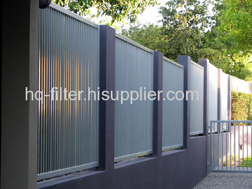 Aluminium Security Fences