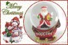 christmas water balls resin water globe