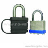 Laminated padlock