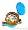 Single jet water meter