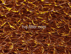 Brass Knitted Wire Mesh