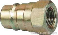 Ball valve hydraulic plug