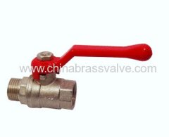 Brass ball valve M/F