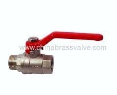 Brass ball valve M/F