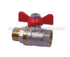 Brass ball valve M/F