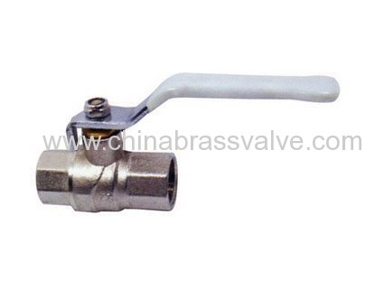 Brass full port ball valve F/F