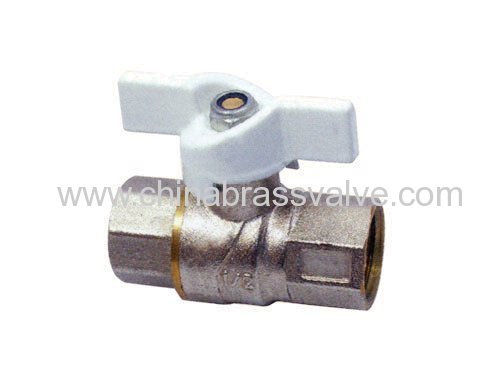 Brass full port ball valve F/F