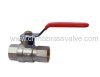 Brass full port ball valve F/F