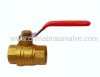 Brass full port ball valve F/F