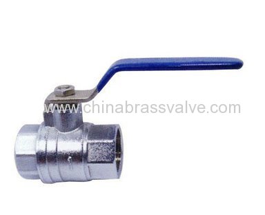 Brass full port ball valve F/F
