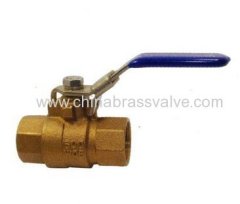 Bronze full port ball valve F/F