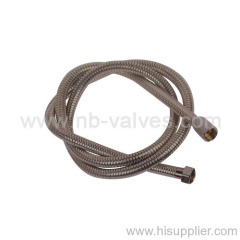 Stainless steel double-buckle expansion flexible hose