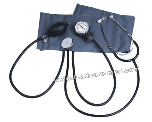 Aneroid Sphygmomanometer with stethoscope