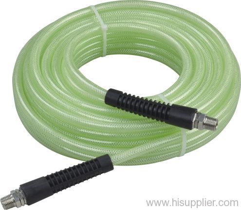 PU Reinforced Hose With Double Swivel Male Fitting