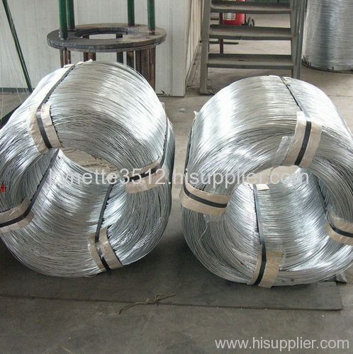 China reliable manufacture for the electric& hot dipped galvanized iron wire
