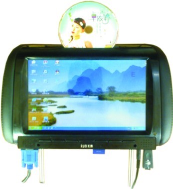 Car headrest DVD Monitor (10.2 inch is 111USD)