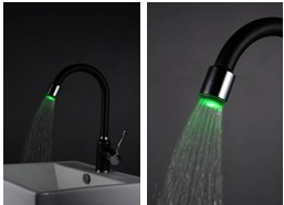 LED faucet