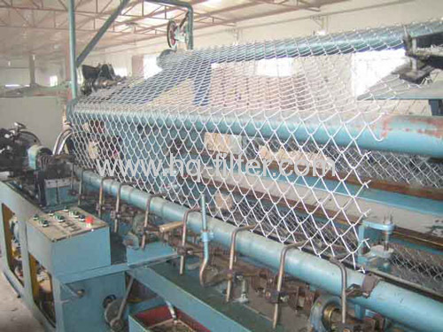 Electro-galvanized Chain Link Fence