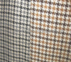 Houndstooth Fabric,Woolen Wool Fabric,Tweed Fabric