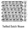 stainless steel twilled wire mesh