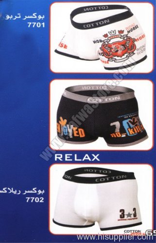 100% Cotton Boxer Shorts For Men