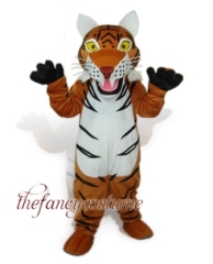 Yellow Tiger Mascot Costume， Christmas Party Dress