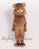 Brown Lion Mascot Costume， Christmas Party Dress