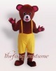 Brown Bear Mascot Costume Christmas Party Dress