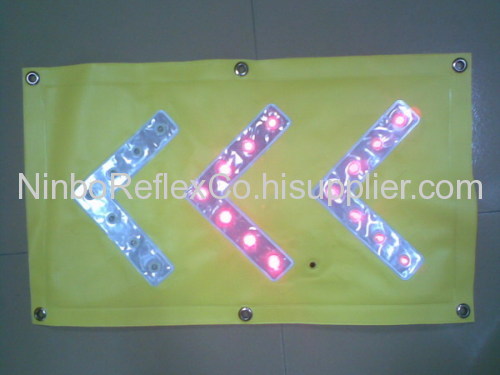 LED warning signs banner
