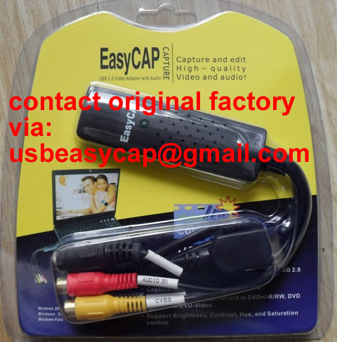 Easycap DC60 USB DVR single Channel Video Capture Adapter