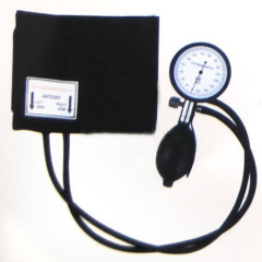 Plam type aneroid sphygmomanometer