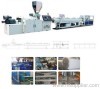 PVC twin pipe extrusion line