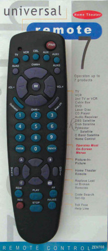 Universal Remote Control