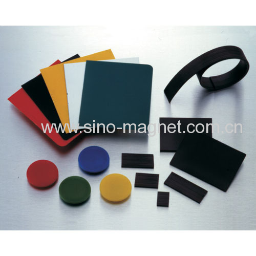 Rubber magnets material