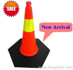 Soft PE reflective traffic cone