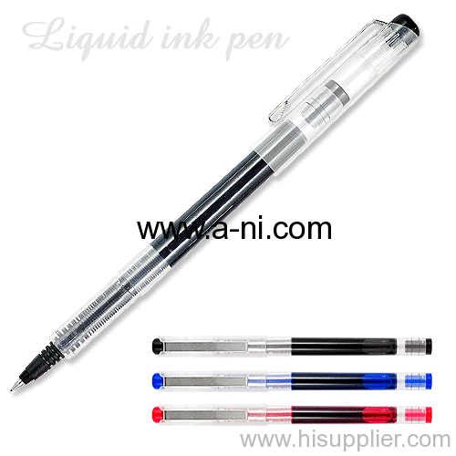 Liquid ink pen