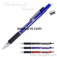 colored plastic push action Mechanical pencil